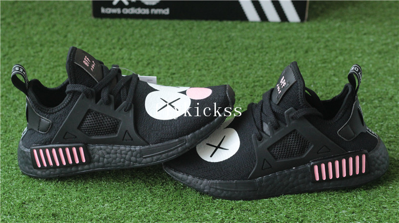 Kaws BFF X Real Boost Adidas NMD XR1 W Black